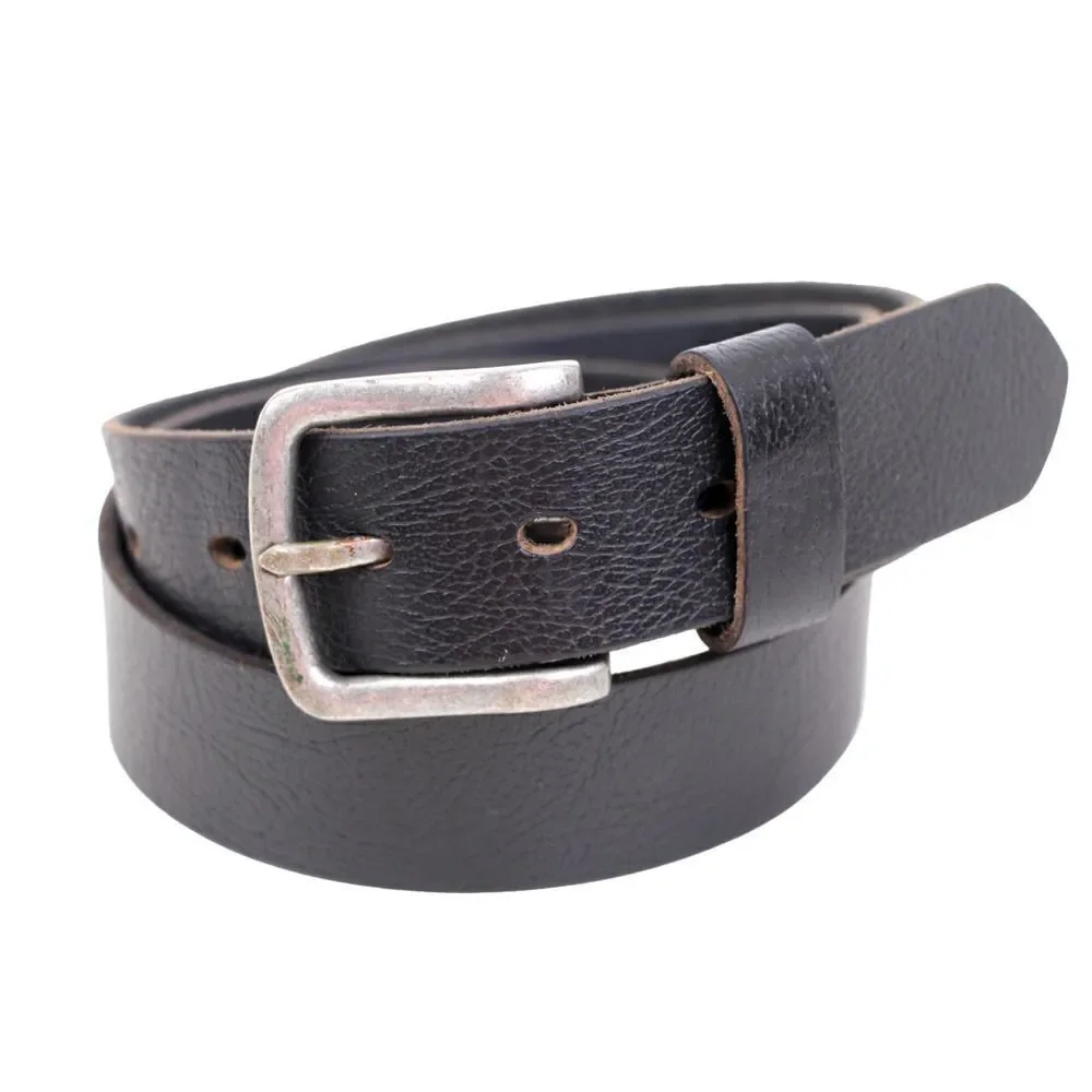 DARK BROWN GENUINE LEATHER 1 3/8